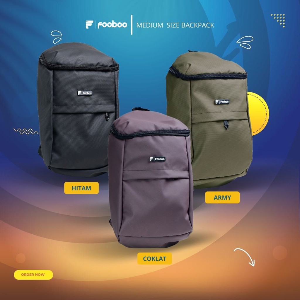 FOOBOO TAS RANSEL RANSEL BACKPACK  SEPEDA PRIA WANITA