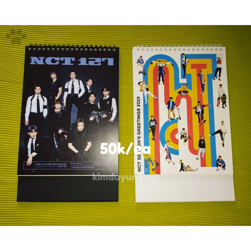 

NCT Desk Calendar Season Greeting 2019 & 2021
