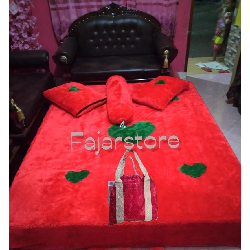 Sprei Single bulu rasfur180x200