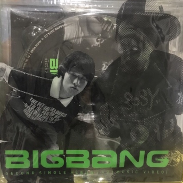 [SEALED] BIG BANG G-DRAGON TAEYANG SECOND SINGLE ALBUM CD DVD 2006 DEBUT