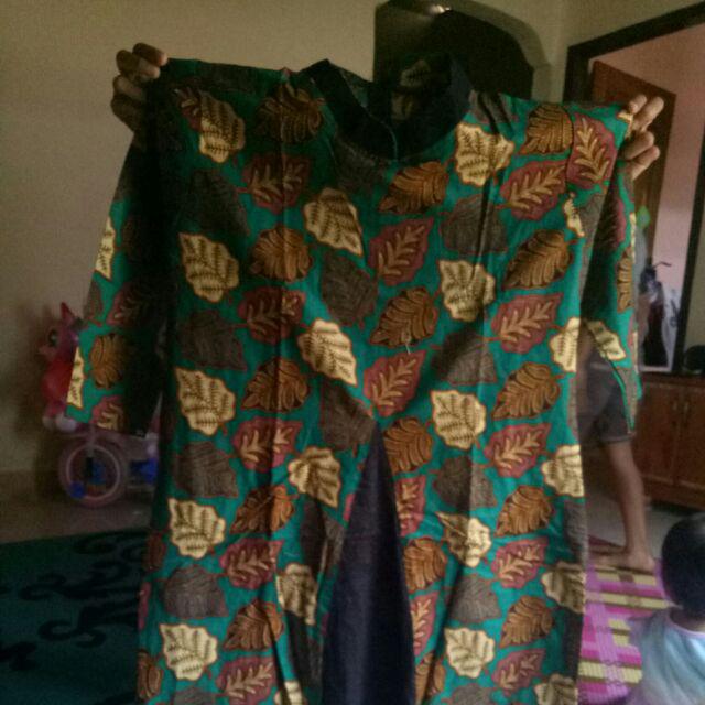 Tunik Laura Godong Tunik Batik Cantik Tunic Batik Modern Atasan Batik Wanita Muslim Seragam Kantor