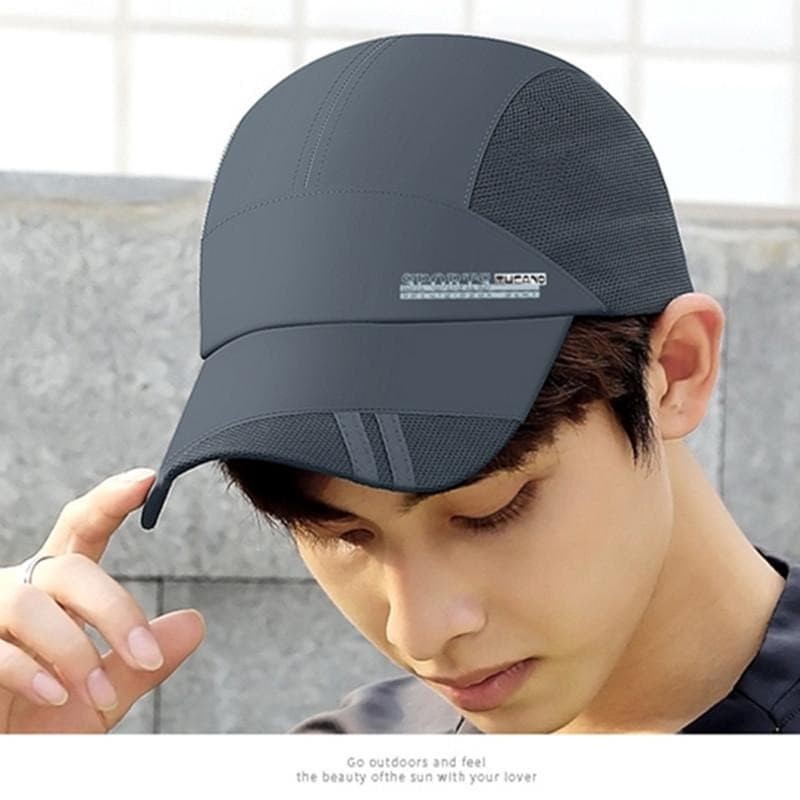 Topi Olahraga Sport Gym Outdoor Mancing Santai Topi Pria Original Import AB528