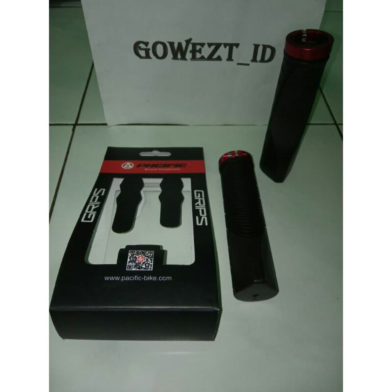 Handfat / Handgrip / Handle Grip Sepeda Ring Lock D313 / D314 PACIFIC | High Quality