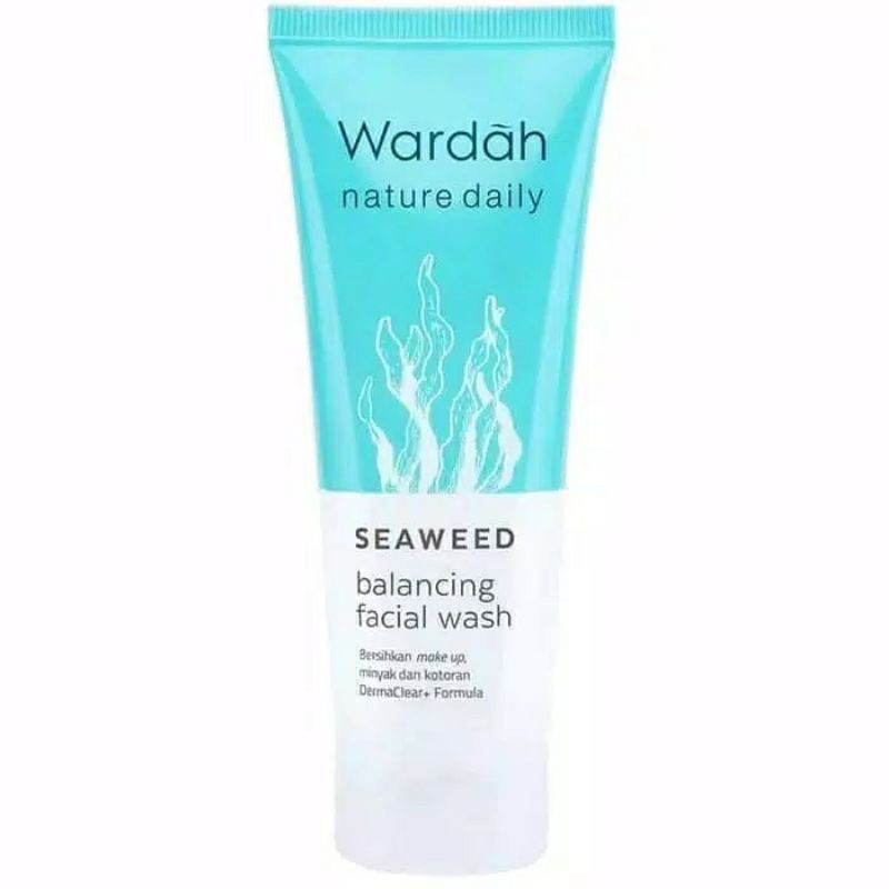 Wardah seaweed facial wash