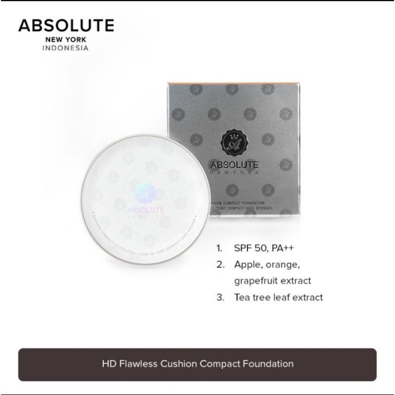 ABSOLUTE NEW YORK CUSHION SPF 50PA+++