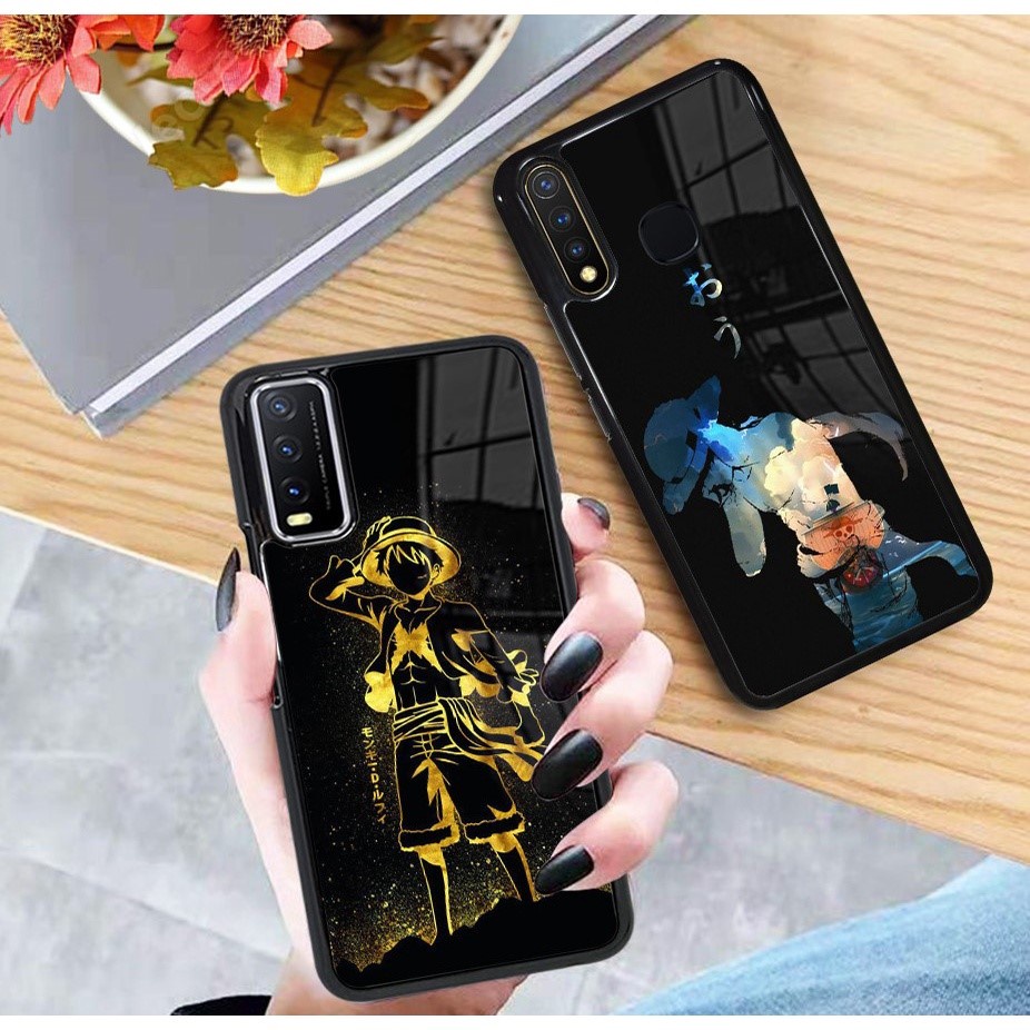 [MS108] CV 01 - Case HP Vivo Y20 / Y12S / Y20i / Y20S Soft Case Hard Case Motif One Piece Luffy Nasa Planet Logo Apple Iphone