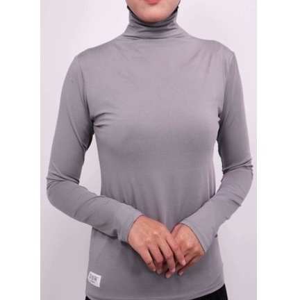 MANSET BADAN Wanita Muslim / Manset Wanita premium / Manset badan / manset hijab manset kaos dalaman lengan panjang polos bahan spandex warna