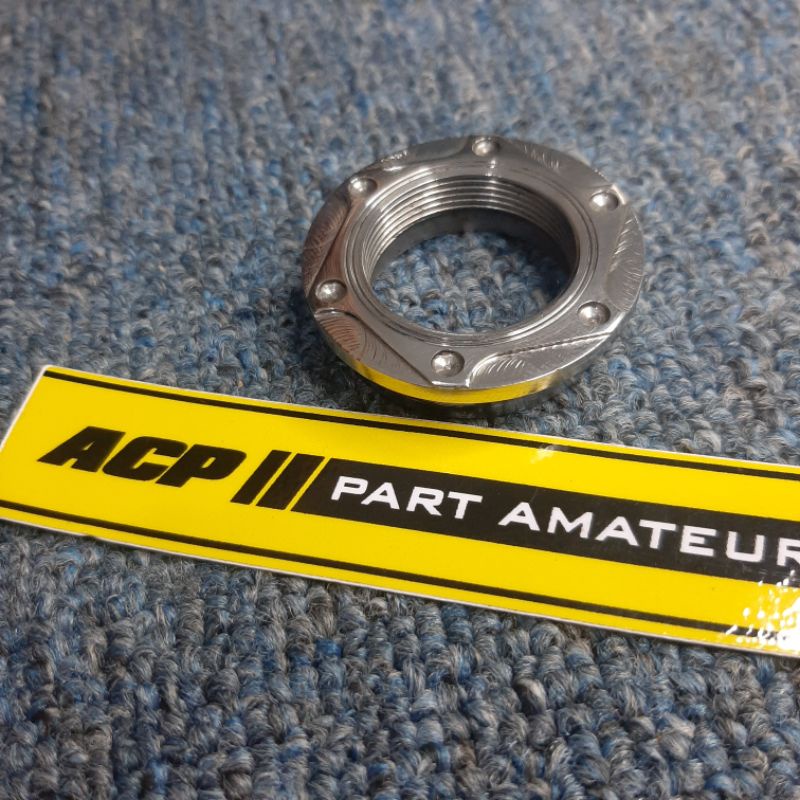 ring kontak cb manisan kunci kontak cb cg gl stainless stenlis pnp segitiga T atas ninja dll-Motif