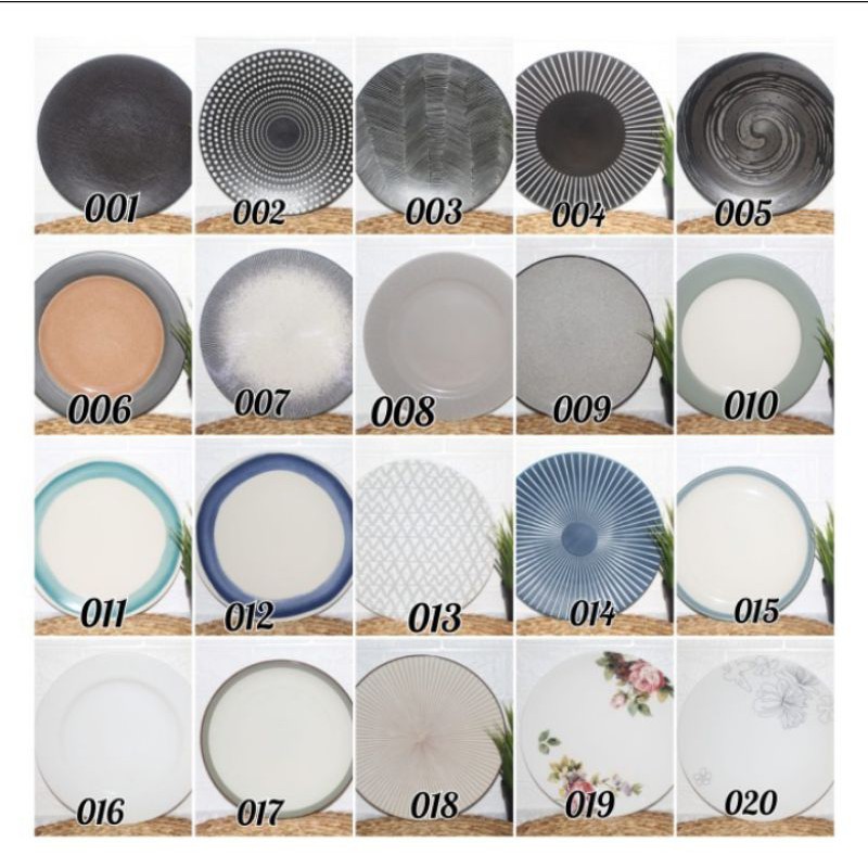 DINNER PLATE KERAMIK TAHAN PANAS