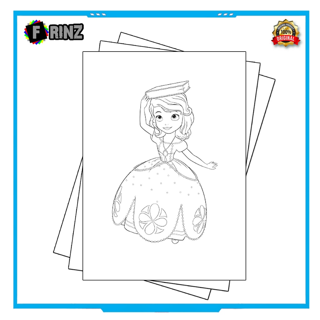 Gambar Sketsa Mewarnai ~ 01 . Barbie Part 1 / Seketsa Lukis / Drawing Sketch / Menggambar-10