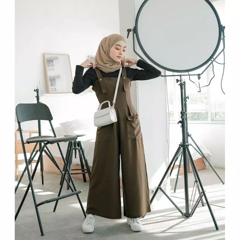 Borju overall pakaian wanita fashion remaja