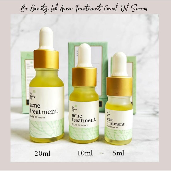 Bio Beauty Lab Acne Treatment Facial Oil Serum | Shopee Indonesia