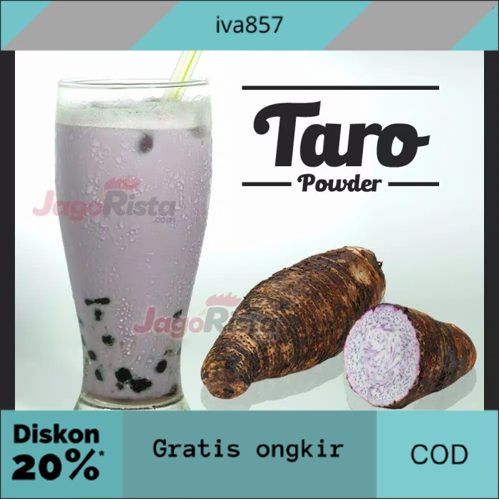 

PROMO TARO - Serbuk Minuman Premium - JAGORISTA - 1kg GRATIS ONGKIR