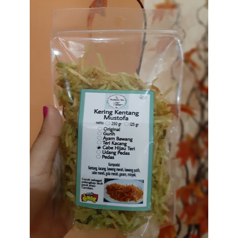 

kering kentang mustofa 250 gr by kudapan kia