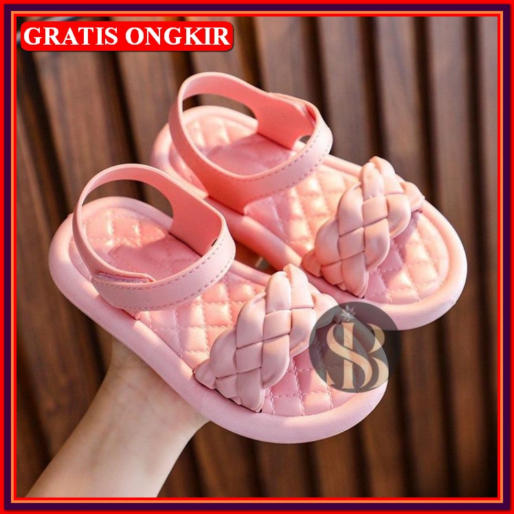 Grup Pesta Sepatu Sandal Anak Perempuan High Heels Blinkblink - 30, Silver 3.3 Sale Sandal Tali Jell