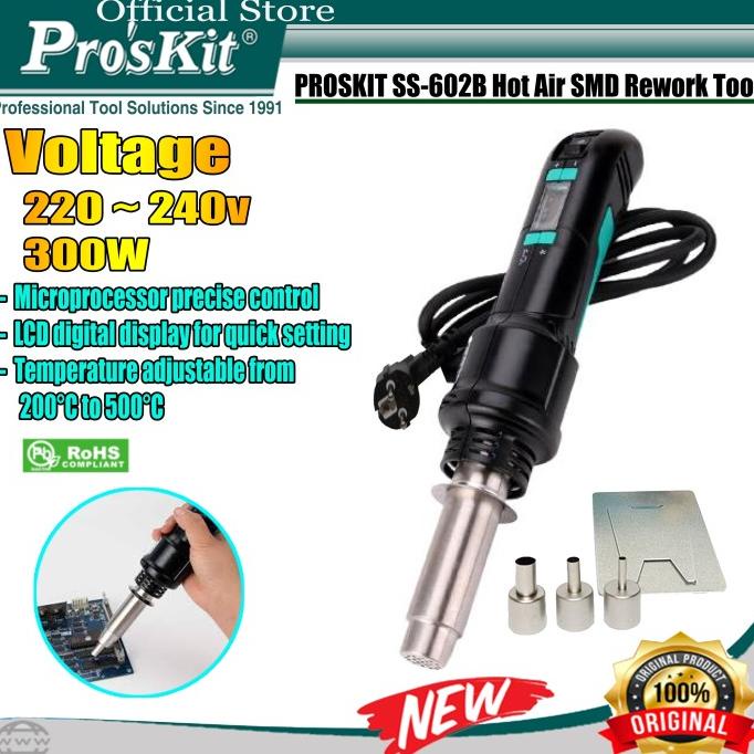 PROSKIT Blower Portable PRO'SKIT SS-602B 300W ORIGINAL proskit22 Segera Beli