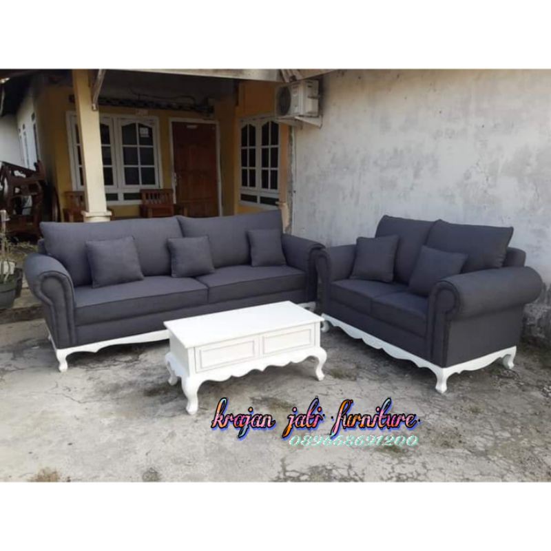 sofa tamu Velvet Chesterfield /sofatamu/sofajati/sofamewah
