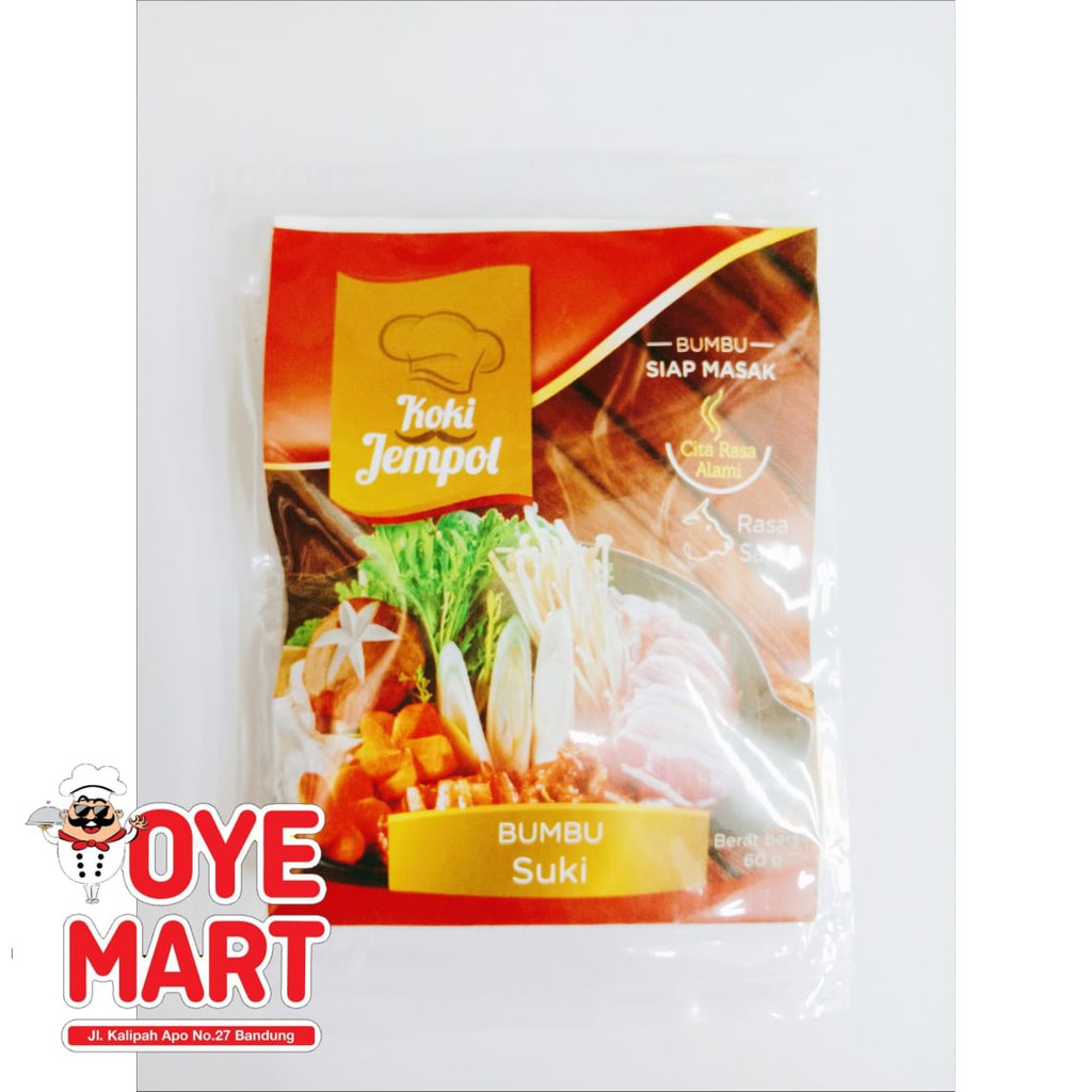 KOKI JEMPOL BUMBU INSTAN SUKI 60GR/BUMBU SUKIYAKI