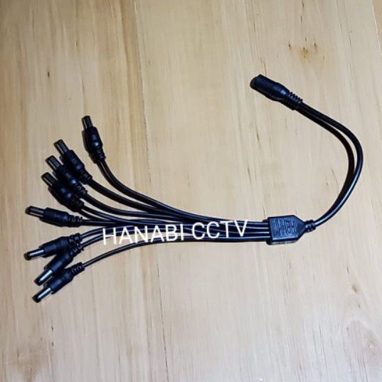 kabel dc cabang isi 8  , kabel cumi isi 8 ,kabel ctv isi 8