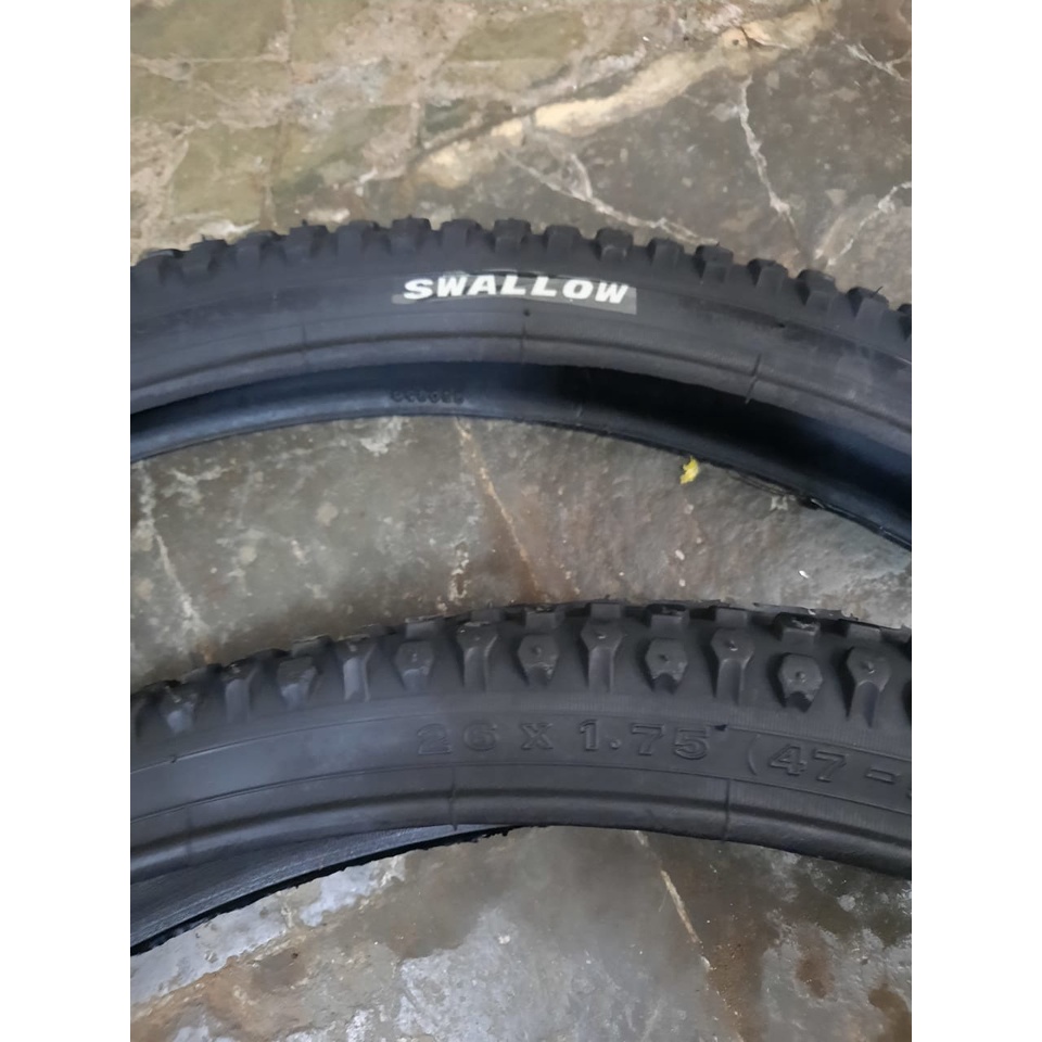 TERMURAH!!! Ban Luar Sepeda Ukuran 26 x 1.75 / Swallow-Bear / Satuan / Realpict