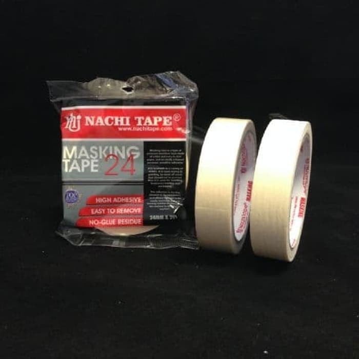 

Isolasi Kertas / Masking Tape Nachi 24 mm x 20 yard