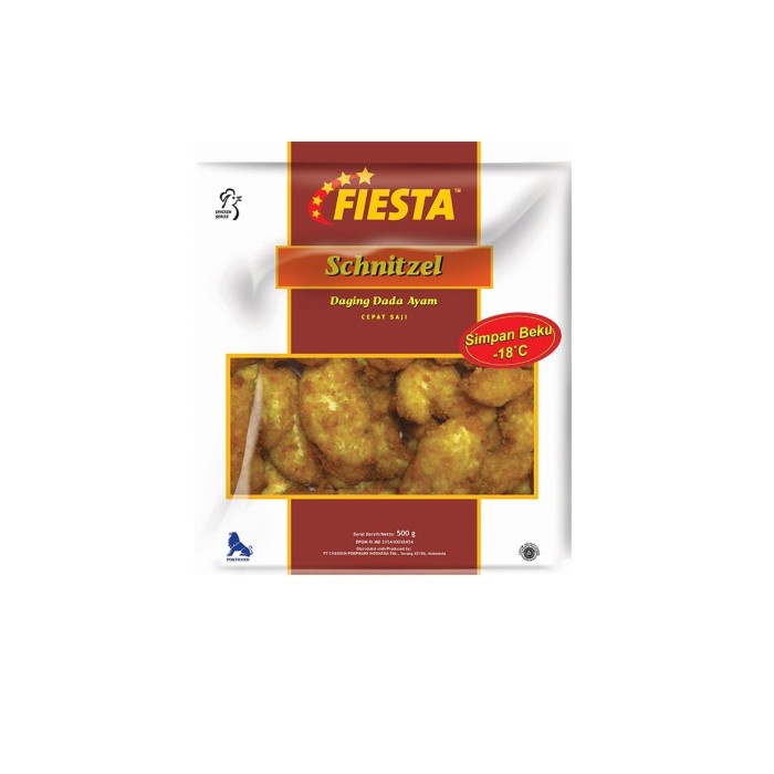 

FIESTA FIVE STAR SCHNITZEL PACK 500 GR