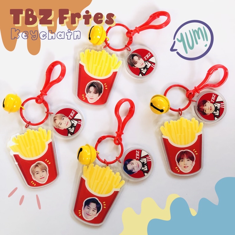 THE BOYZ Fries Keyring (gantungan The boyz) - kulkit