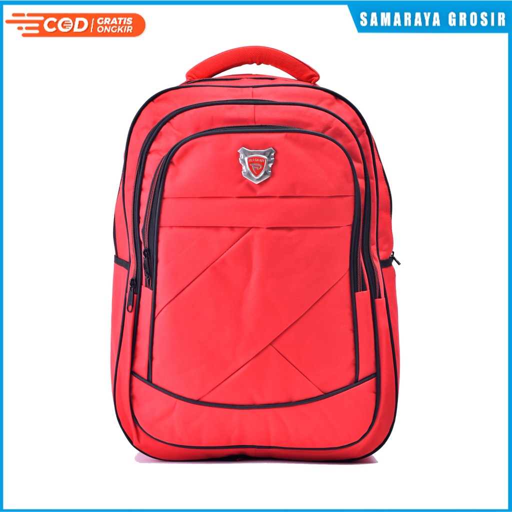 Tas Ransel - Tas Pria Ransel Laptop - Backpack - Tas Kerja - Tas Kantor- Tas Sekolah - Kuliah - Rema