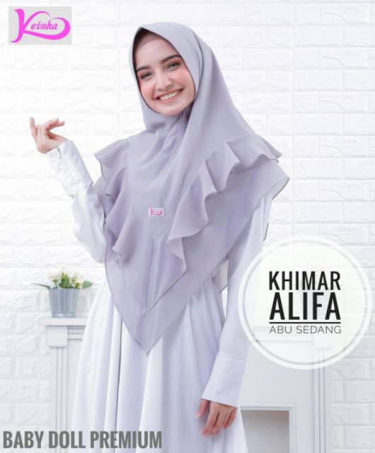 KHIMAR ALIFIA  HIJAB INSTAN ||  KEISSHA