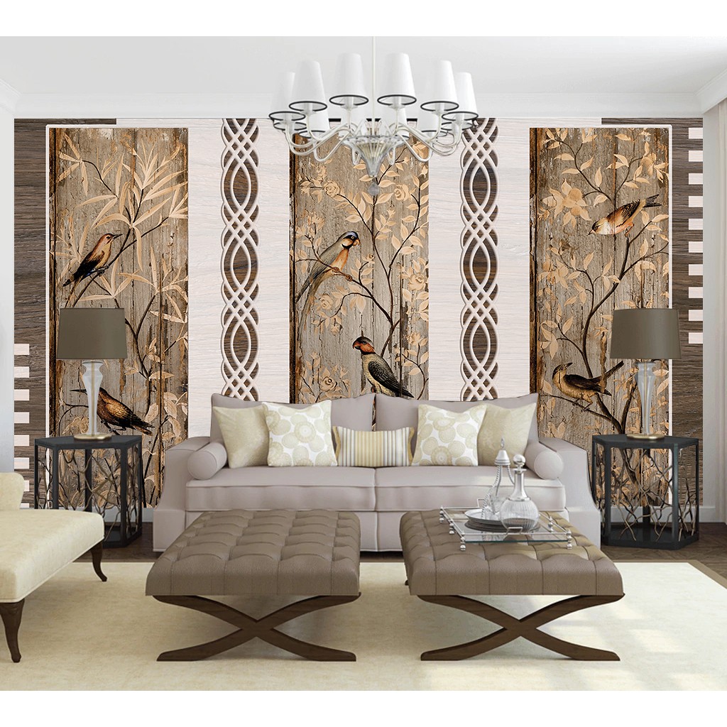 Wallpaper Dinding Custom Mural Tema Panel Dinding