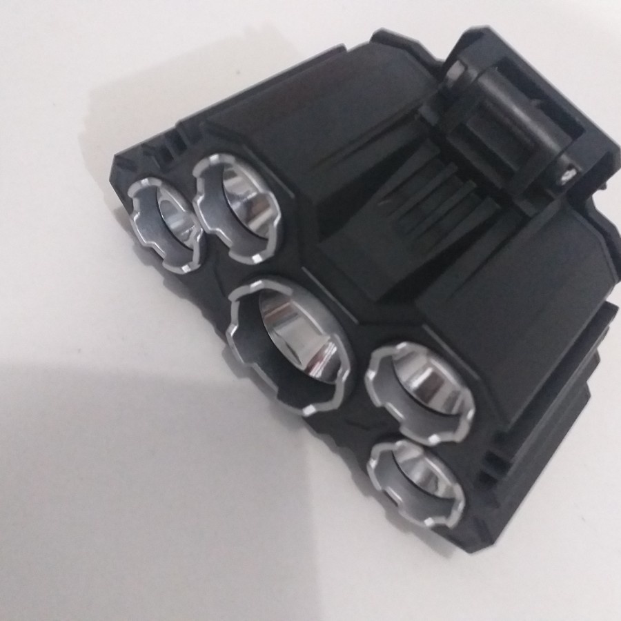 Senter Kepala Head Light 5 LED 4 Mode / Head Lamp USB Charge L-T21