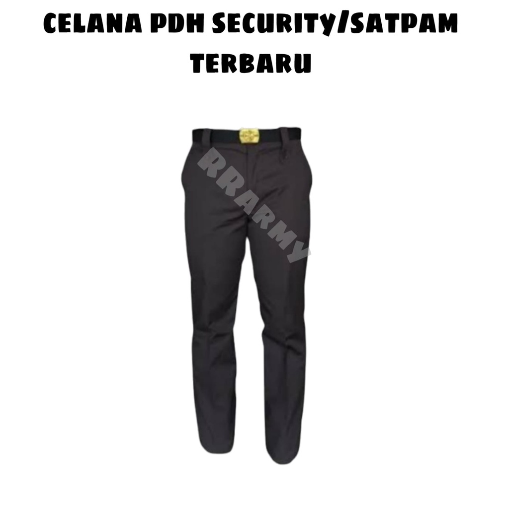 Celana PDH/PDL Security Celana PDH/PDL Satpam Coklat Terbaru 2021/celana satpam terbaru coklat/celan