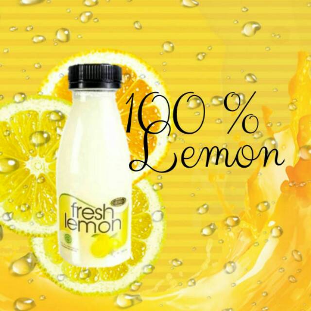 fresh lemon RWJ 350ml/lemon diet 100% persan lemon segar.