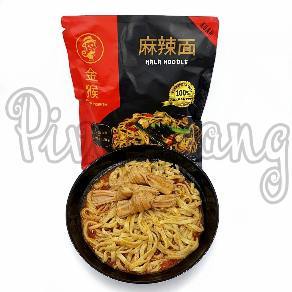 Golden Monkey Mie Instan Goreng / Kuah Mala – Malatang Hotpot