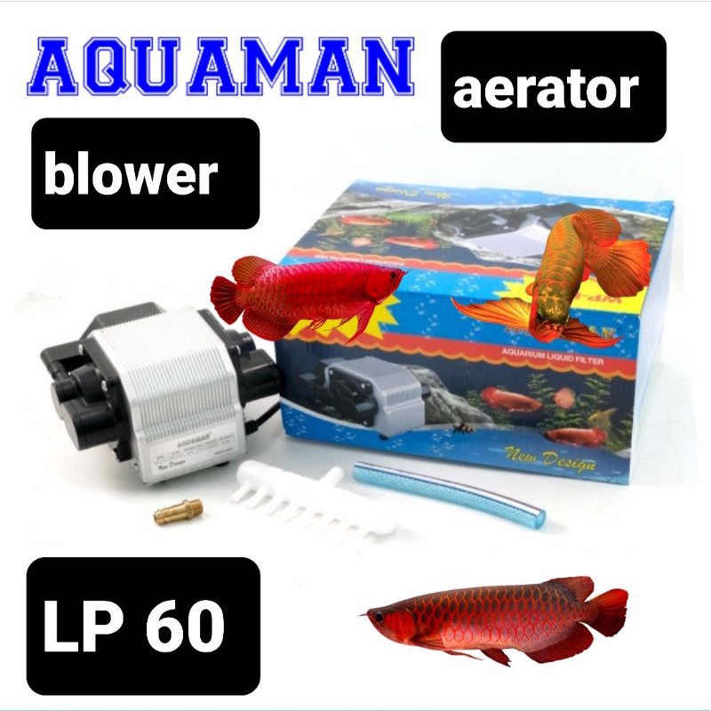 AQUAMAN WP LP 60 BLOWER AERATOR AQUARIUM KOLAM IKAN