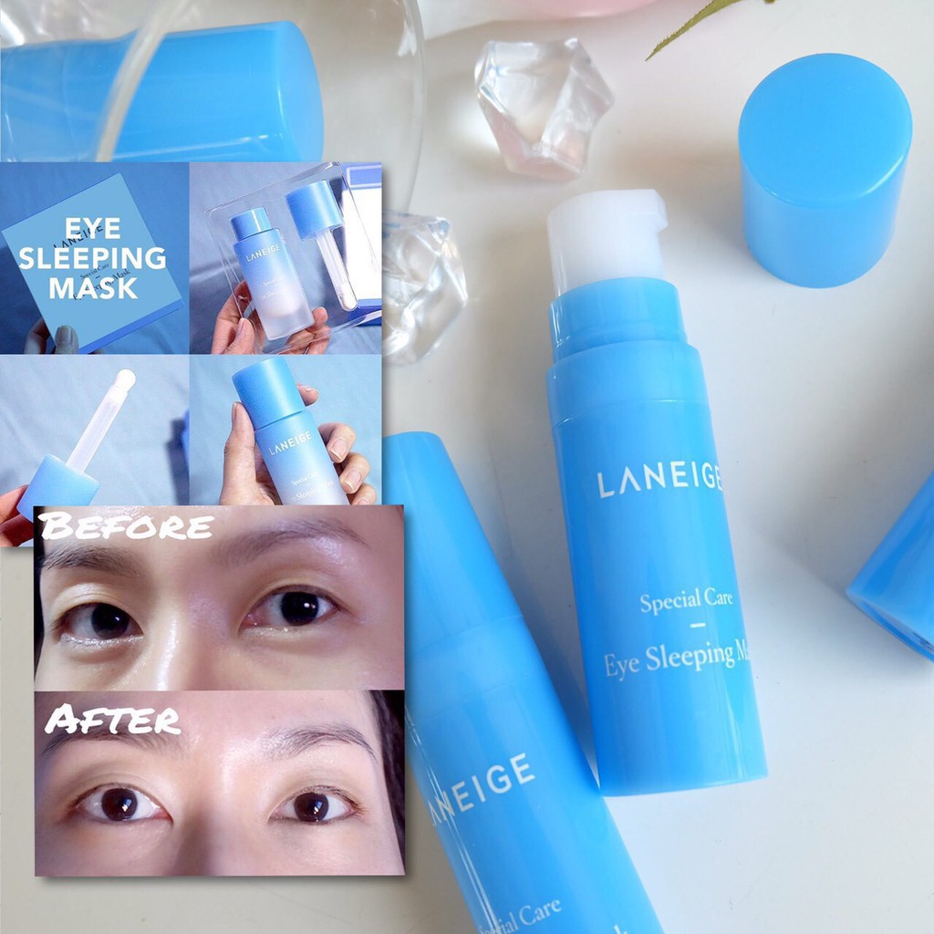 ORI Ecer LANEIGE Water Sleeping Mask Lavender Laneige Eye Sleeping Mask Laneige Lip Sleeping Maskt