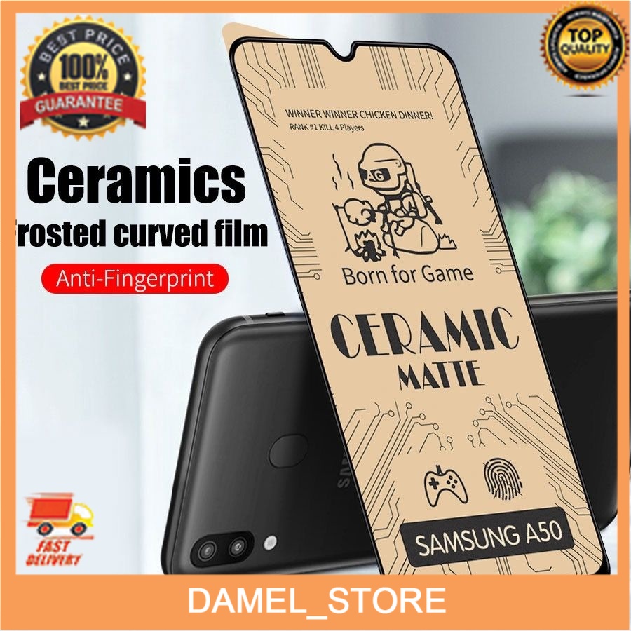 Tempered Ceramic Matte 100D 9D Anti Glare Ful cover Samsung Galaxy J3 J5 J7 Pro J2 J4 J5 J6 J7 Prime