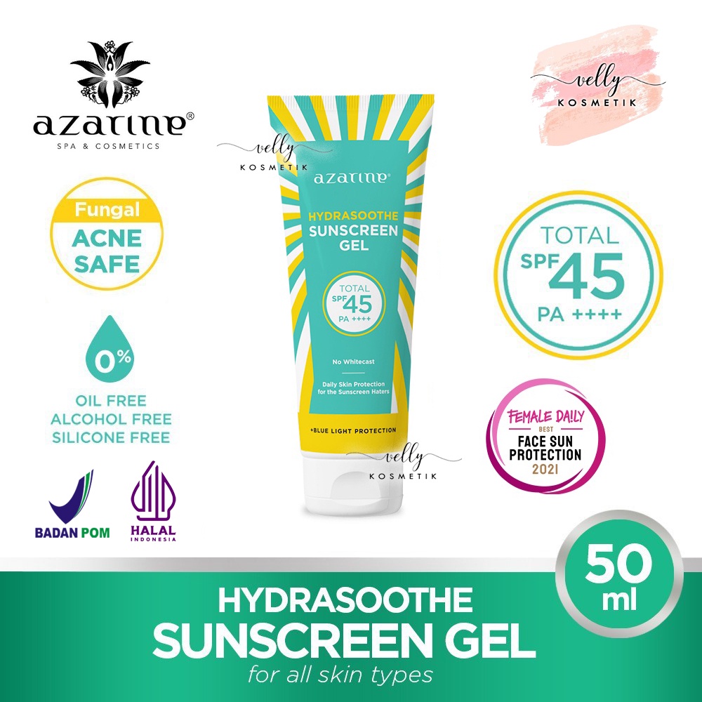 Azarine Hydrasoothe Sunscreen Gel SPF45 PA++++