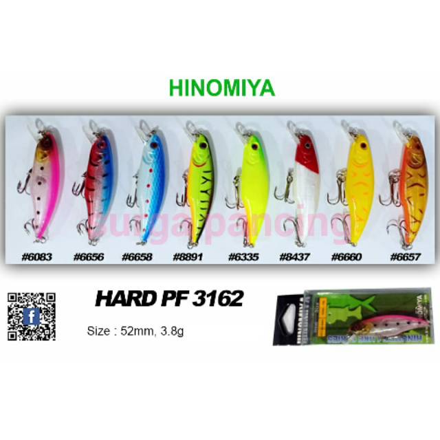 Umpang mancing lure UL hinomiya pf3152 murah sinking