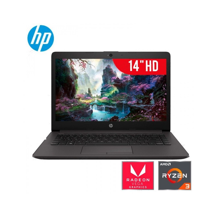 Laptop Baru HP HP 245 G7 - AMD Ryzen 3 8GB Ram SSD 256GB 14 Inch AMD RADEON - LAPTOP GAMING