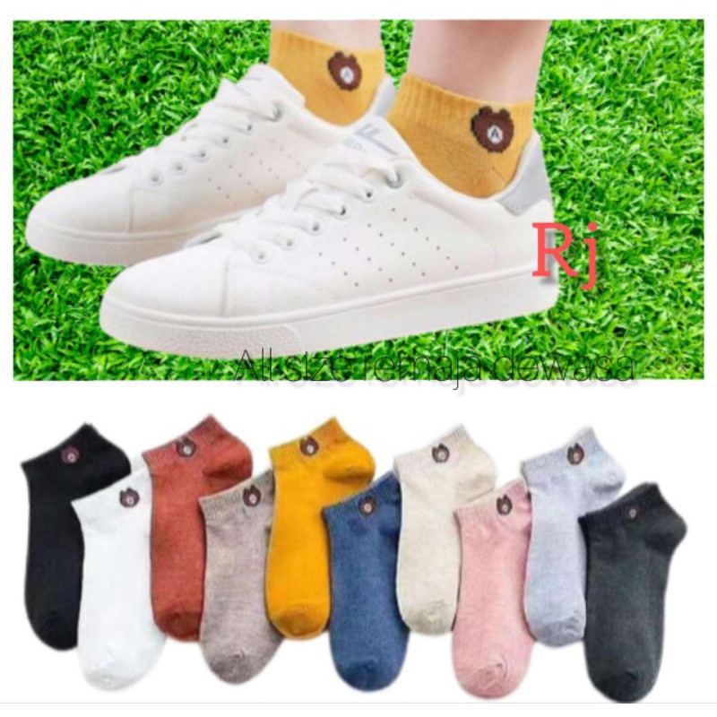 KAOS KAKI PENDEK MOTIF (pria,wanita)