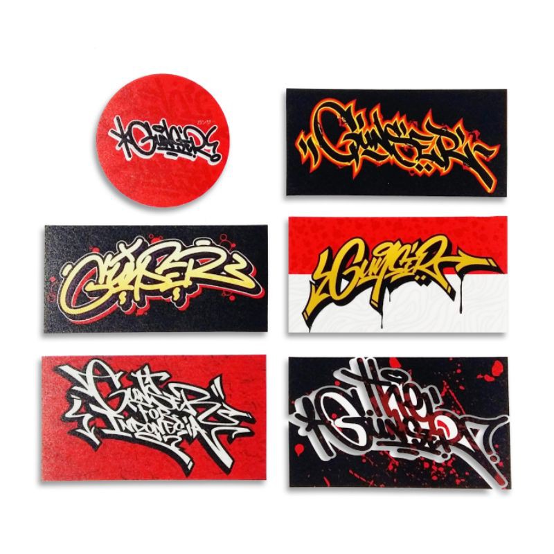 

Stiker GUNSER