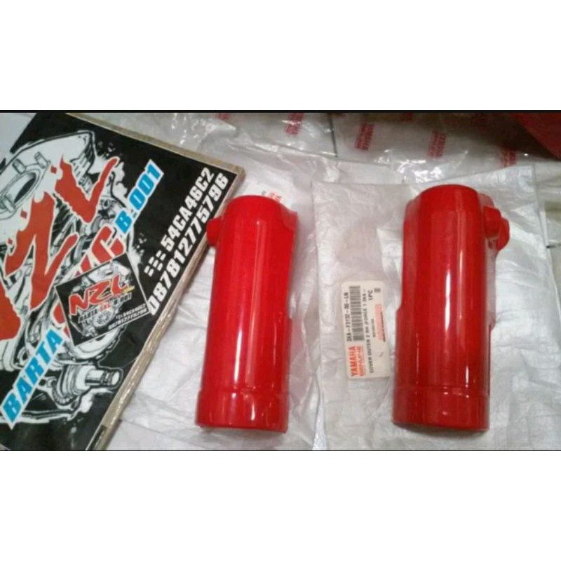 tutup body spakbor samping depan set force 1 force1 merah 92 original yamaha