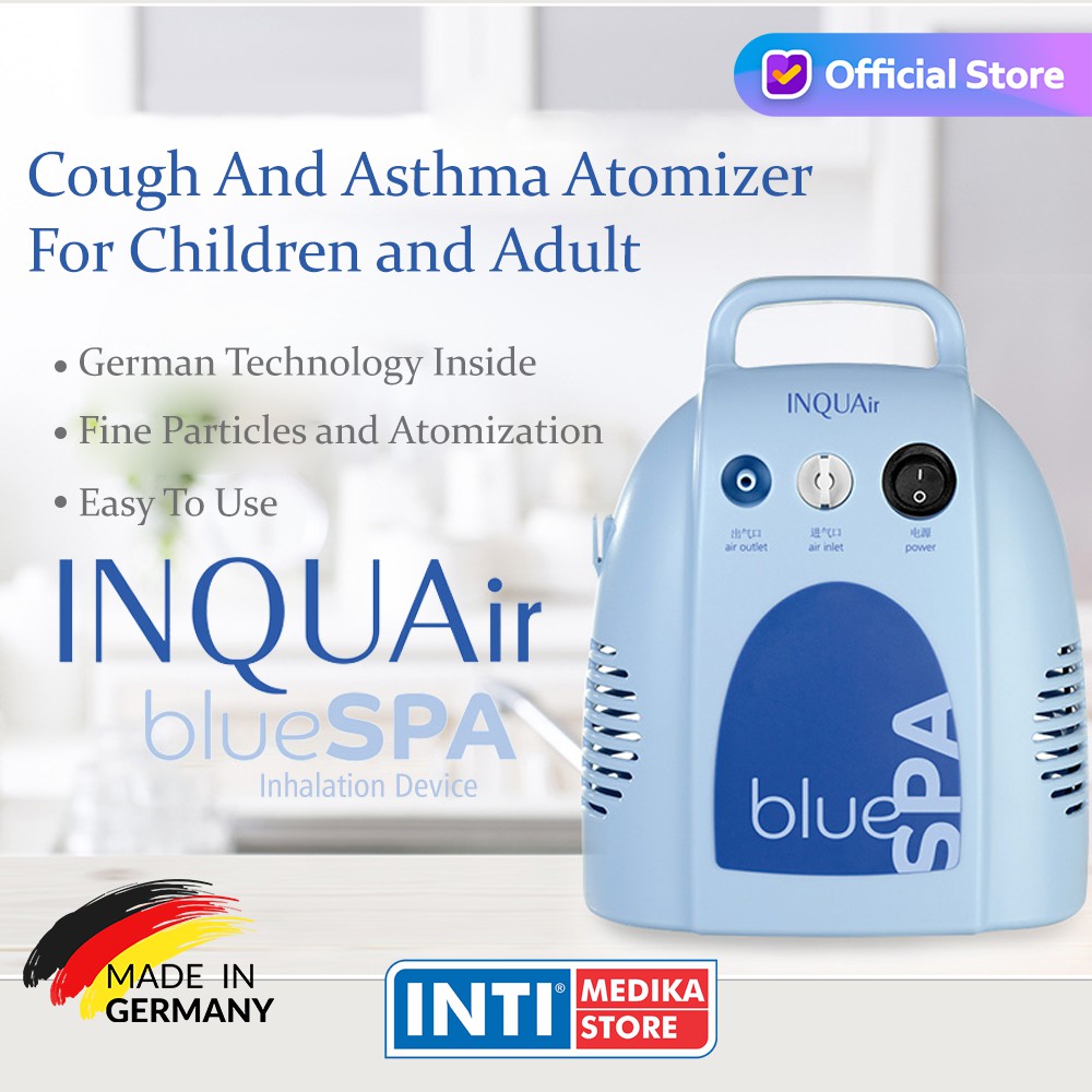 GEA - INQUAir Blue Spa Inhalation Device | Compressor Nebulizer GEA