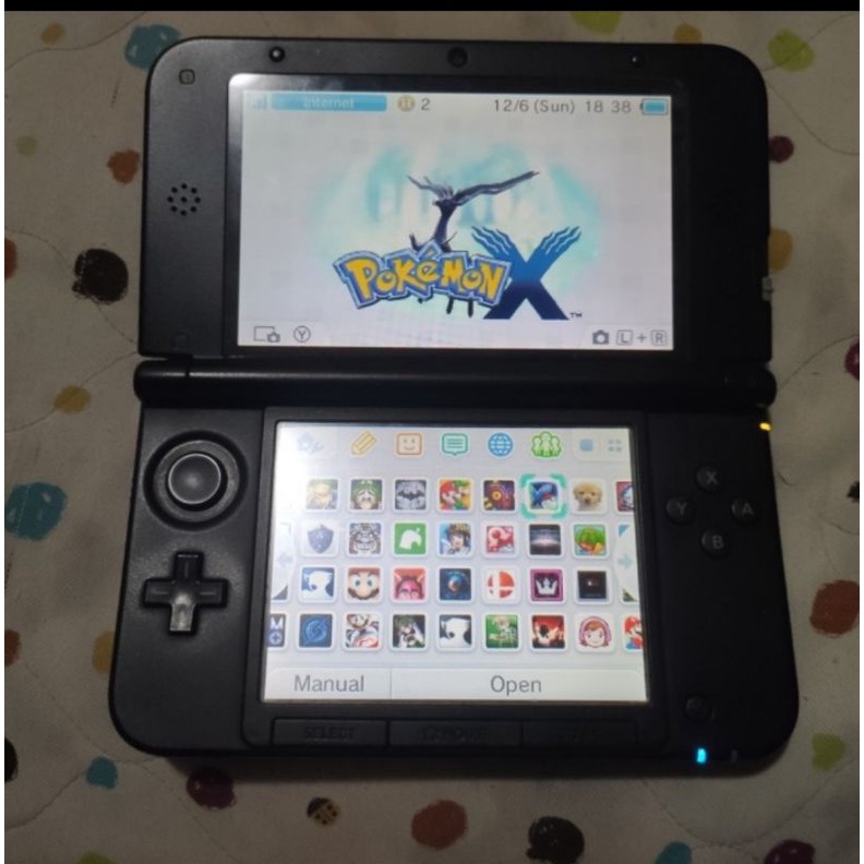 nintendo 3ds xl cfw luma bekas