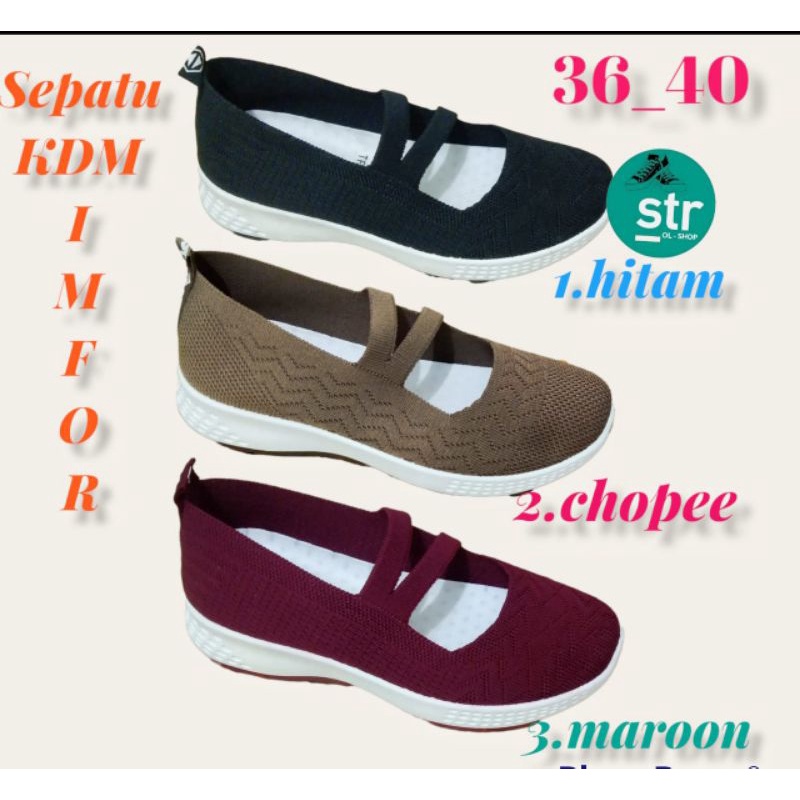 SEPATU SLIP ON RAJUT KDM IMFORT WANITATERLARIS//, SEPATU SLIP ON, SEPATU RUNNING WANITA TERBARU...