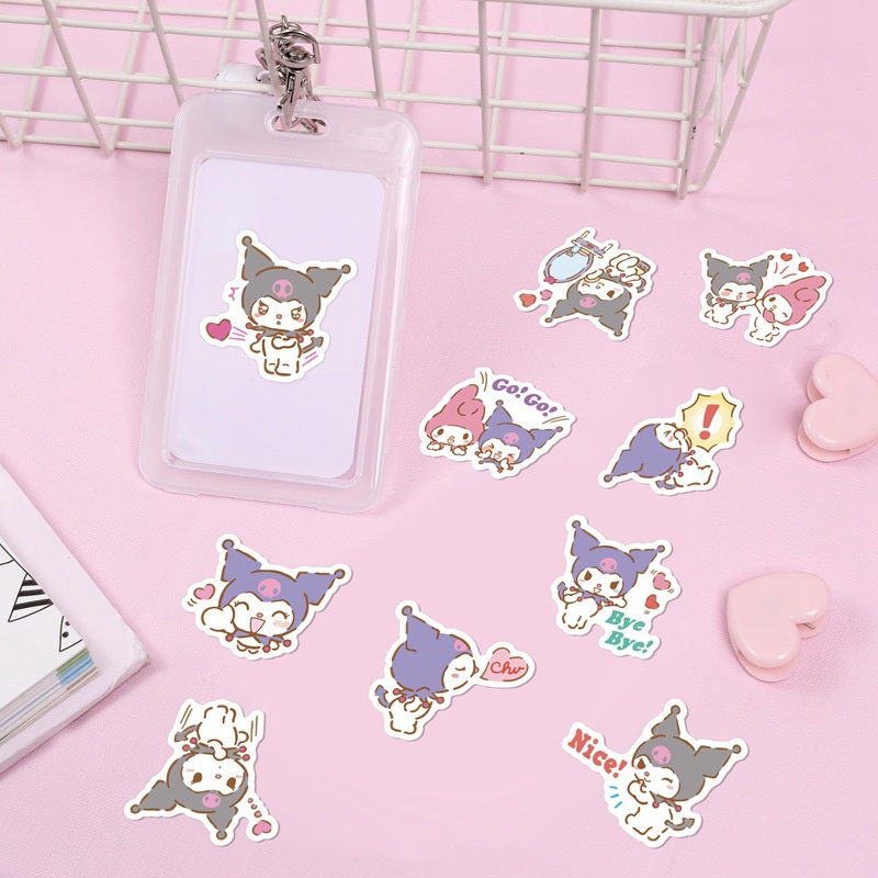 40 Clow m stiker lucu kartun anime Jurnal bahan tas ponsel case seri garam tangan Buku stiker kecil