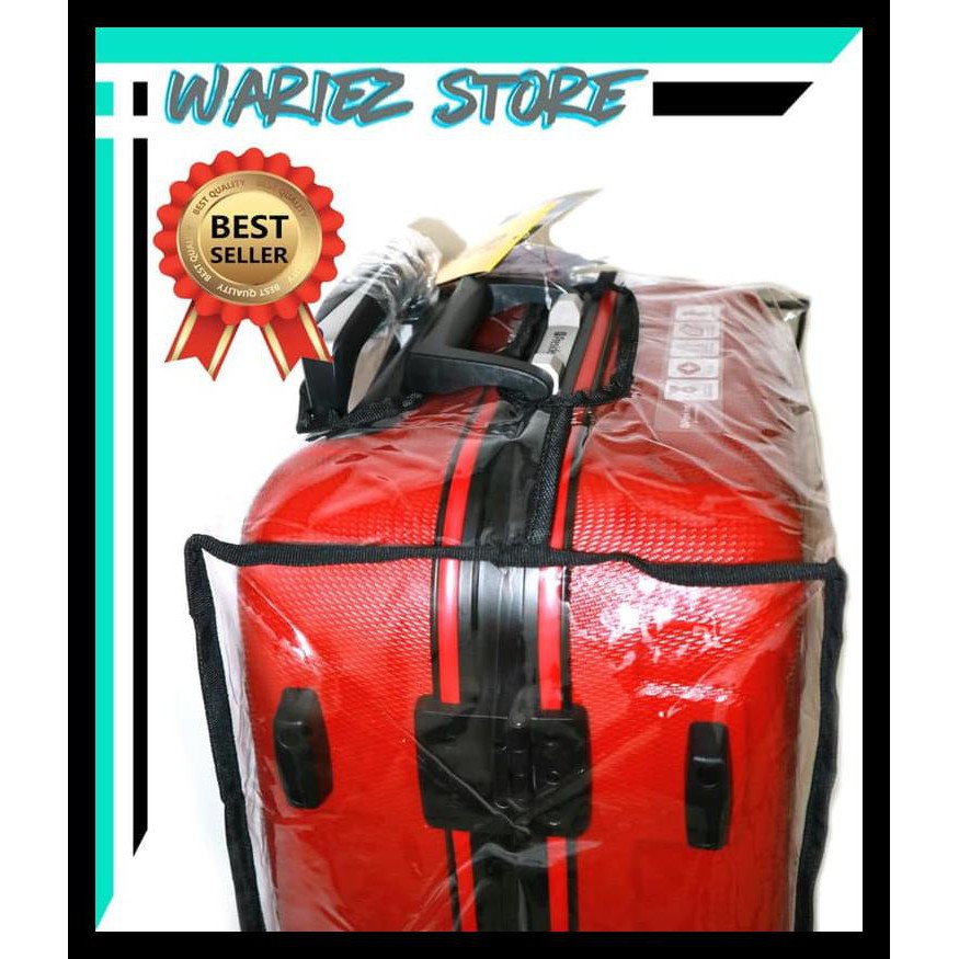 Sarung Koper Transparan 32 inch - cover koper, cover luggage BERKUALITAS