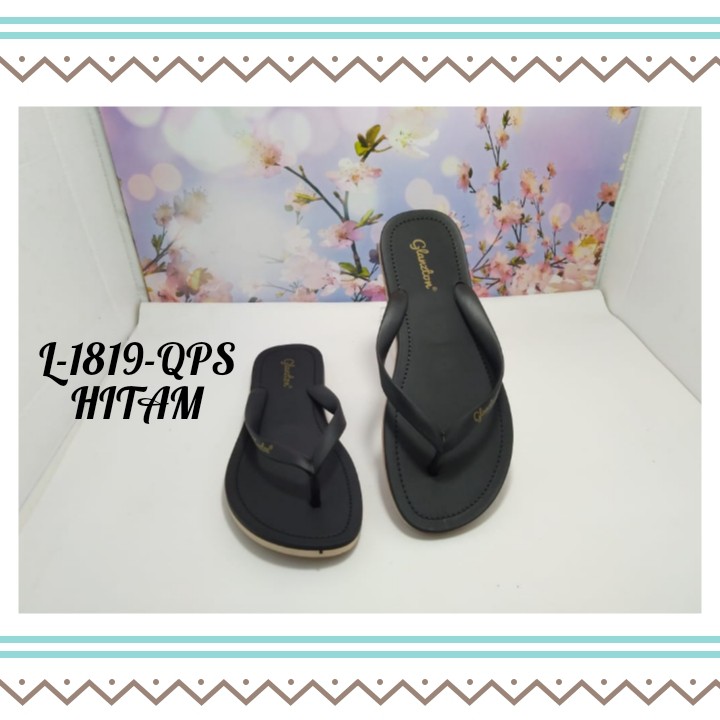 SANDAL IMPORT MODEL FLAT WANITA KASUAL NYAMAN DAN MODIS GLANZTON L1819Q-PS UK 37-41