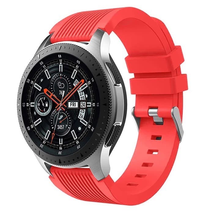 STRAP TALI JAM TANGAN - RUBBER SILIKON STYLE VERTICAL - FOR SAMSUNG GALAXY WATCH 46MM